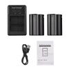 Camera Battery  r Set EN EL15 2550mAh Rechargble Battery and 2 Channel USB  r Set for  6  7 1 V1 D500 D600 D610