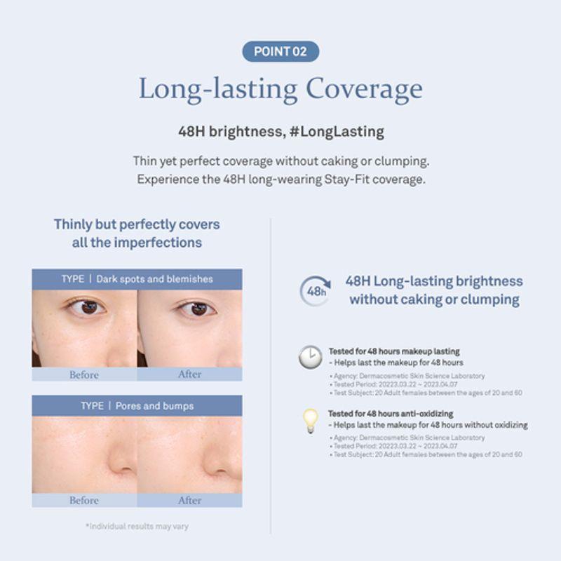 HINCE Second Skin Mesh Matte Cushion (4 Colors)