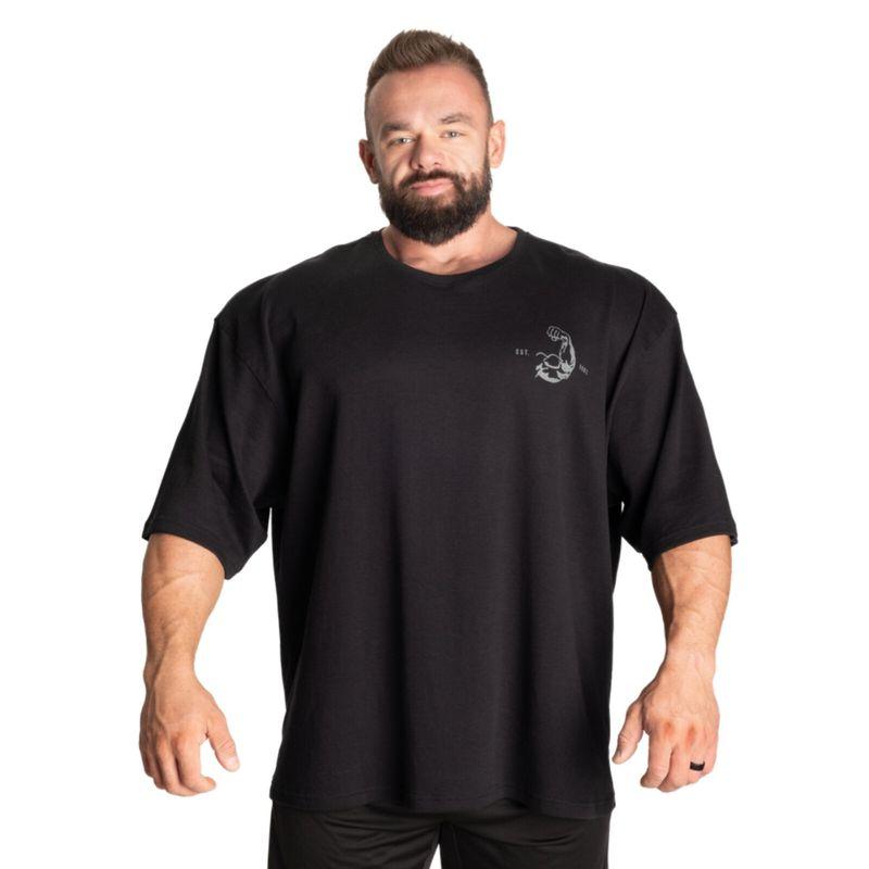 Gasp Fashion Thickened Four Seasons Heattech Training Breathable Fitness Bodybuilding New Arrival Plus Size Sports Running Loose Short Sleeve