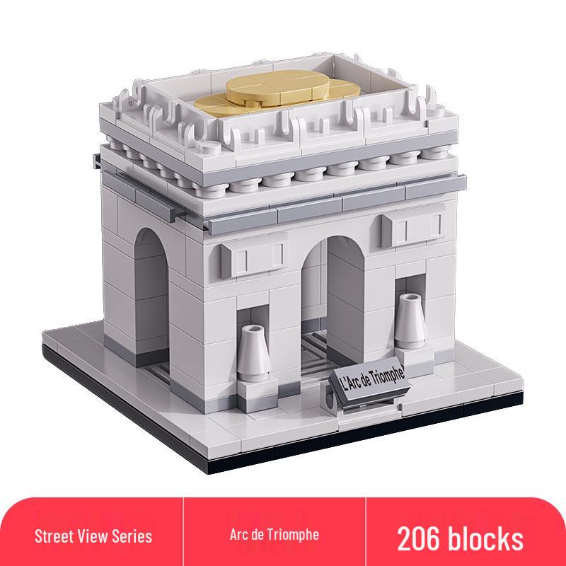 Lele Brothers Compatible Building Blocks: Educational Interlocking House Model for Kids