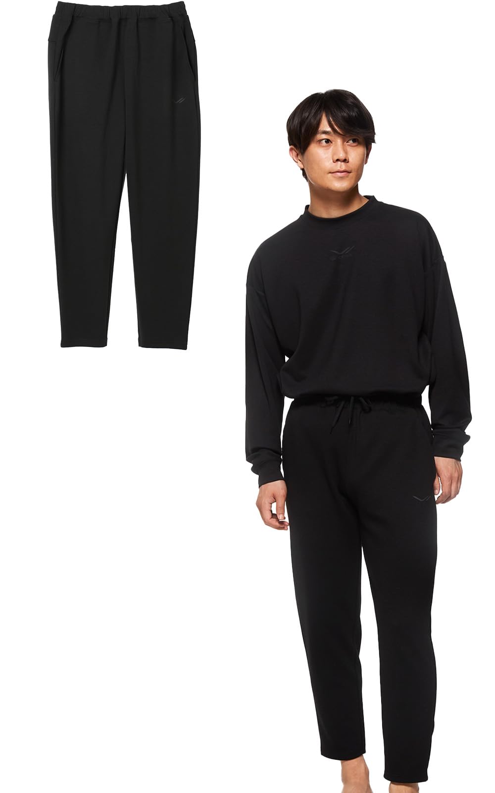 

Комплект ограниченной серии Sixpad Recovery Recovery Wear MTG MTG Медицинское изделие общего назначения Восстановление после усталости Стимуляция кровообращения Домашняя одежда Зауженные брюки