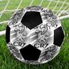 Size 5 Printed Football Resistant Outdoor Training Soccer Ball