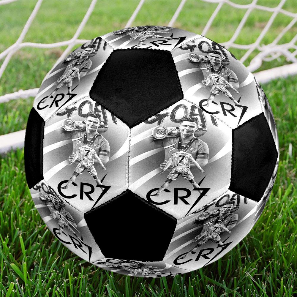 Size 5 Printed Football Resistant Outdoor Training Soccer Ball