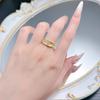 2026 S925 Silver Gold-Plated Gourd Ring: Retro Chinese Style for Autumn/Winter