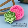 Silicone Lotus Shape Cake Mold Portable Non-stick DIY Home Fondant Chocolate Pudding Baking Mould Molding Tool