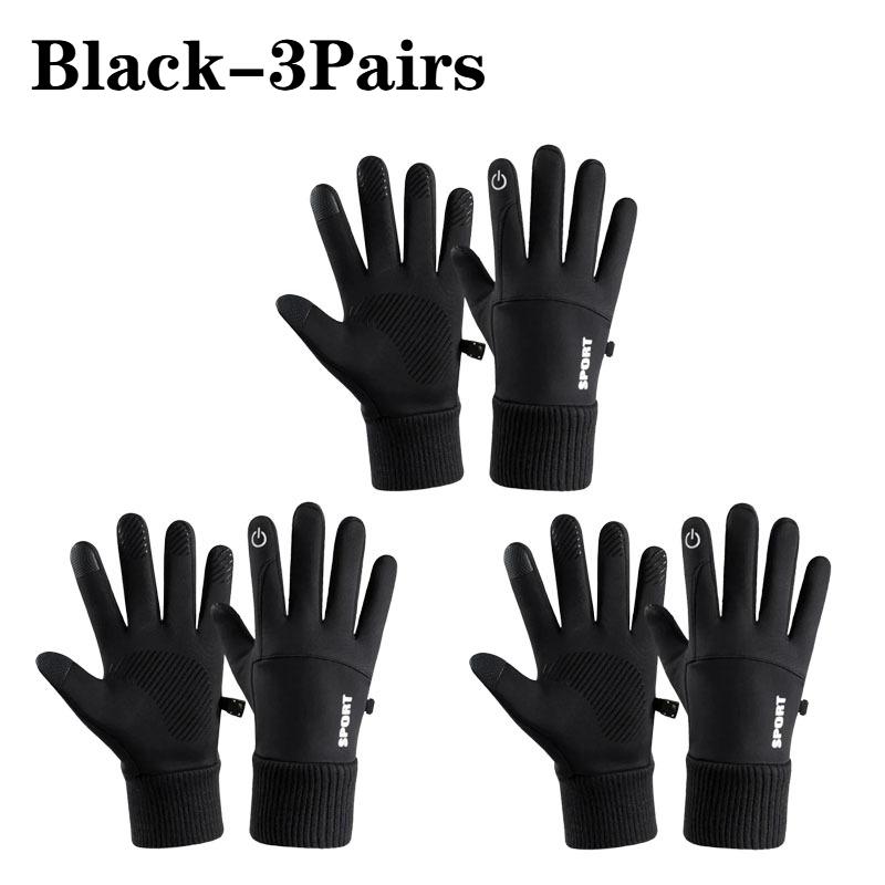 Winter Gloves Warm All-fingerTouch Screen OutdoorCycling Windproof and Cold Protection Sports Cycling Skiing Outdoor Accessories