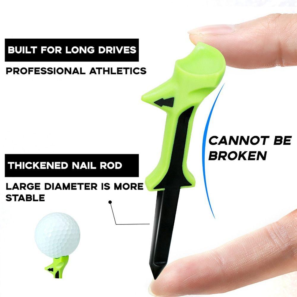 Enhance Distance Golf Ball Holder Plastic Golf Plastic Tee Designed Golf Tees Golf Practice