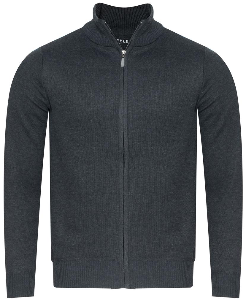 Men' Turtleneck Cardigan - 59B3605-5
