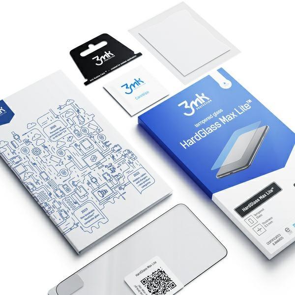 Szkło hartowane do iPhone 14 Pro 3MK HardGlass Max Lite Czarny