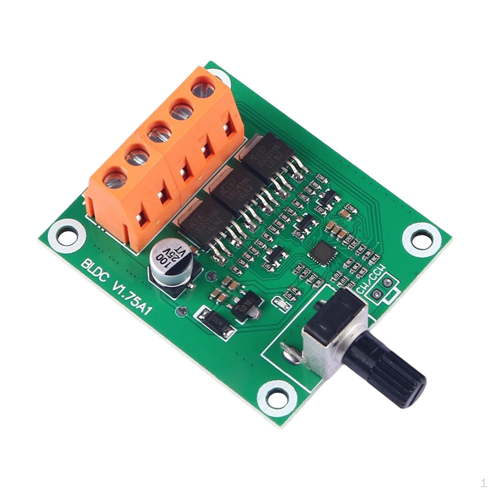 

Плата драйвера безколекторного двигуна 6-24В 75Вт Професійний контролер