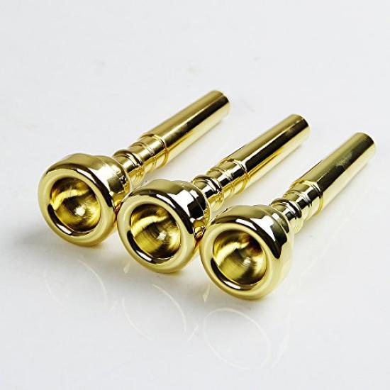 [3-Piece Set] Trumpet Mouthpieces 3C, 5C, and 7C