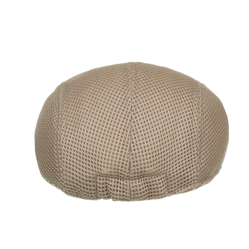 Flat Cap Mens Breathable Master Hat 