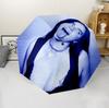 Billie Eilish (1) Regenschirm stabiles Gestell geeignet für Outdoor-Aktivitäten Strandreisen ideales Geschenk für alle Jahreszeiten