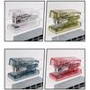 Mini Mini Stapler Transparent Paper Binder Set Office Binding Tools  Stationery
