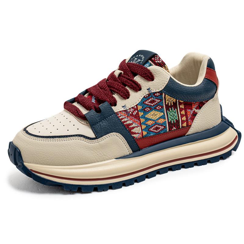 New Spring and Autumn Thick-soled Heightening Casual Youth Running Sneakers Korean Version Personalized Ins Daddy Trendy Shoes
