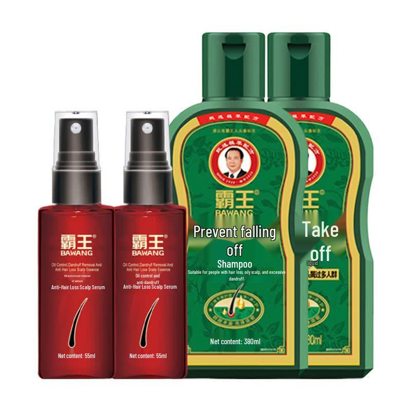 BaWang Anti-Hair Loss Shampoo & Scalp Serum Set