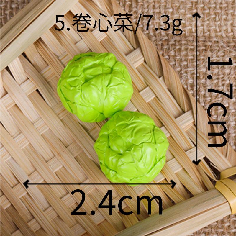 Creative Imitation of Real Food Play Vegetable Doll House Landscape Decoration Accessories Miniatures