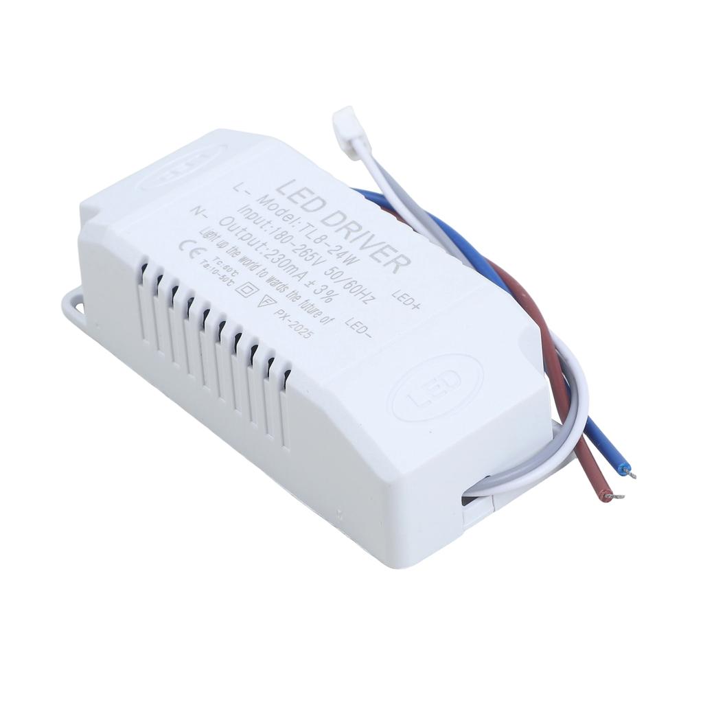 Safety Regulations Wide Pressure Large Plate LED Driver Electronic Transformer Two-position 8-24W DC90-140V240mA