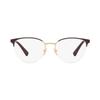 Versace Fashionable and casual sheet metal eyebrow frame/eyebrow line frame optical frame women's 3438351 VE12471418-Purple 52
