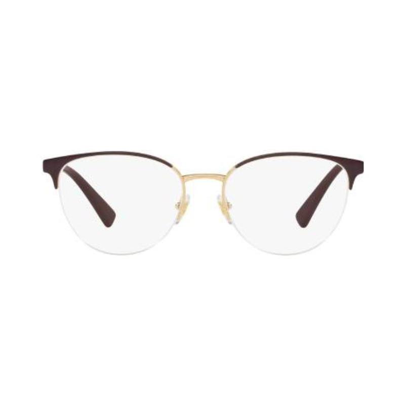 Versace Fashionable and casual sheet metal eyebrow frame/eyebrow line frame optical frame women's 3438351 VE12471418-Purple 52