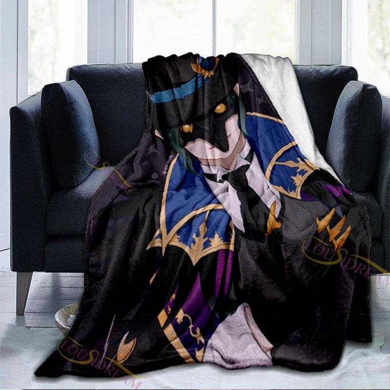 Cartoon Wonderland Blanket NRC School Adventure Game Series Flannel Throw Blanket for Couch Sofa Cozy Plush Blanket for Kids