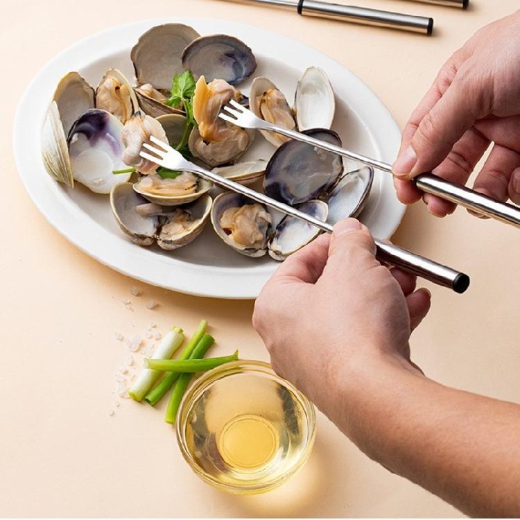 6pcs Stainless Steel Dessert Fork Great for Buffets Bakeries and Coffee Shops Lightweight Yet Multipurpose Meat Fondue Fork