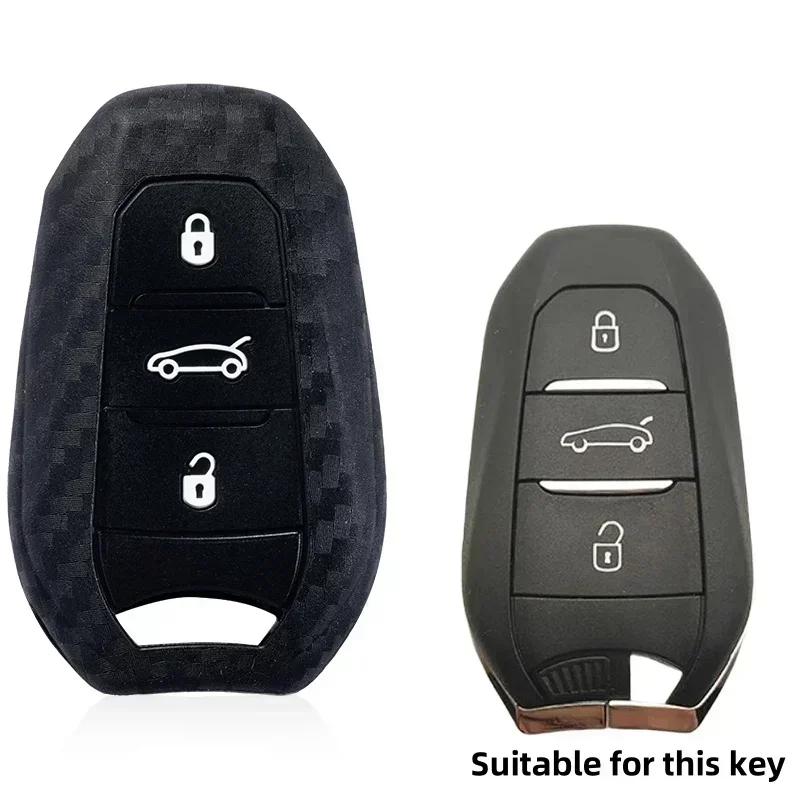 

Car Remote Key Case Cover For Peugeot 308 408 508 2008 3008 4008 5008 For Citroen C1 C4 C4L C6 C3-XR Picasso DS3 DS4