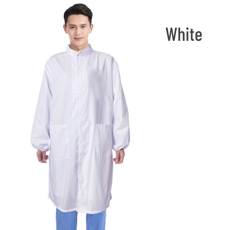 Xin anshi Food Factory Velcro Work Smock XL