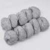 6pcs 150g/5.28oz Mohair Yarn Blend - Ultra Soft Luxury Yarn for Knitting & Crochet DIY Recycled Cotton Yarn for Home Decor Craft Raffia Yarn Supplies