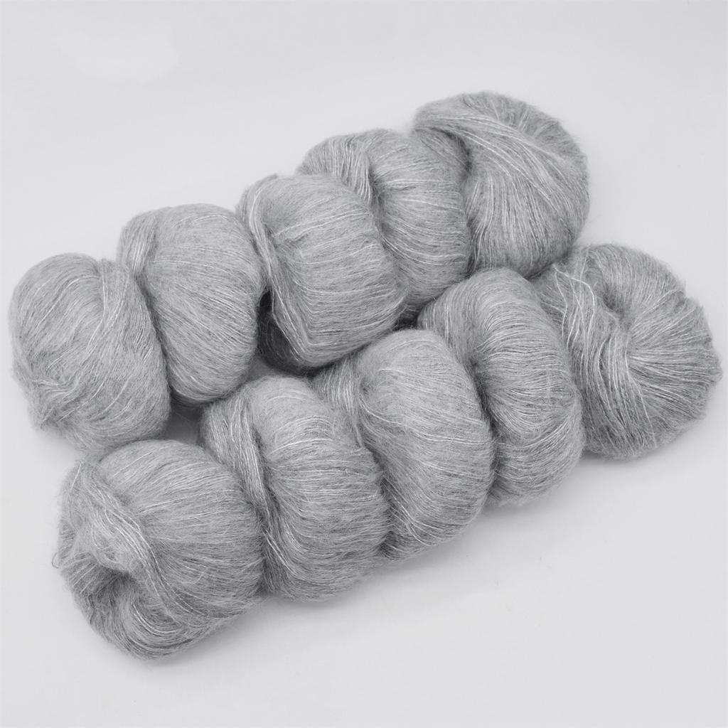 6pcs 150g/5.28oz Mohair Yarn Blend - Ultra Soft Luxury Yarn for Knitting & Crochet DIY Recycled Cotton Yarn for Home Decor Craft Raffia Yarn Supplies