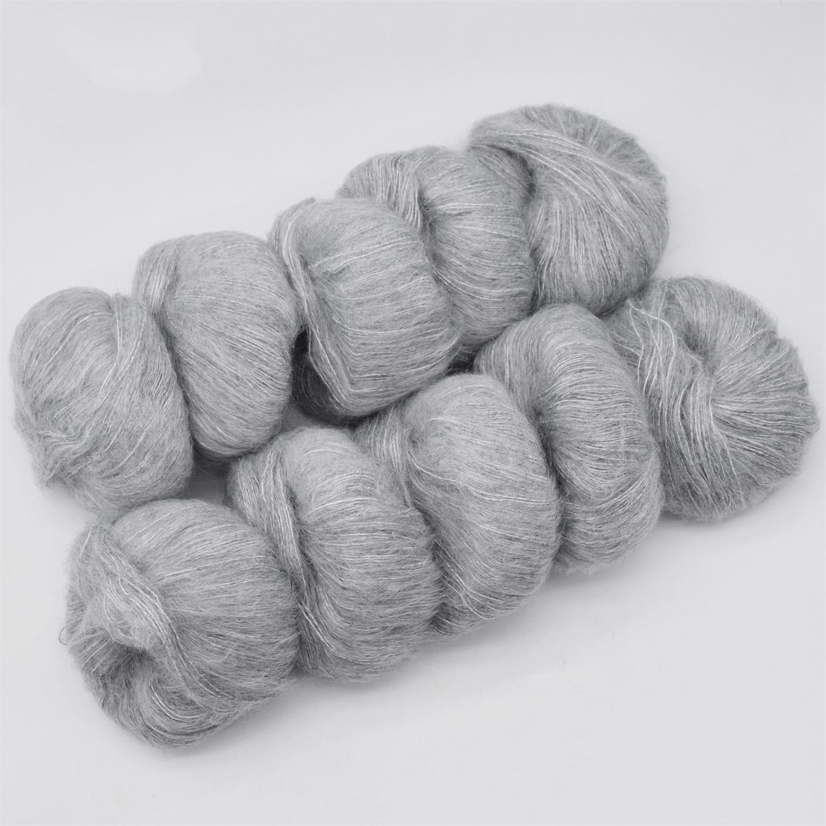 

6 шт 150г/5.28oz Суміш мохерової пряжі - Ультрам яка розкішна пряжа для в язання спицями та гачком DIY Пряжа з переробленої бавовни для домашнього декору Крафт Рафія Матеріали 10pcs-250g/8.82oz total