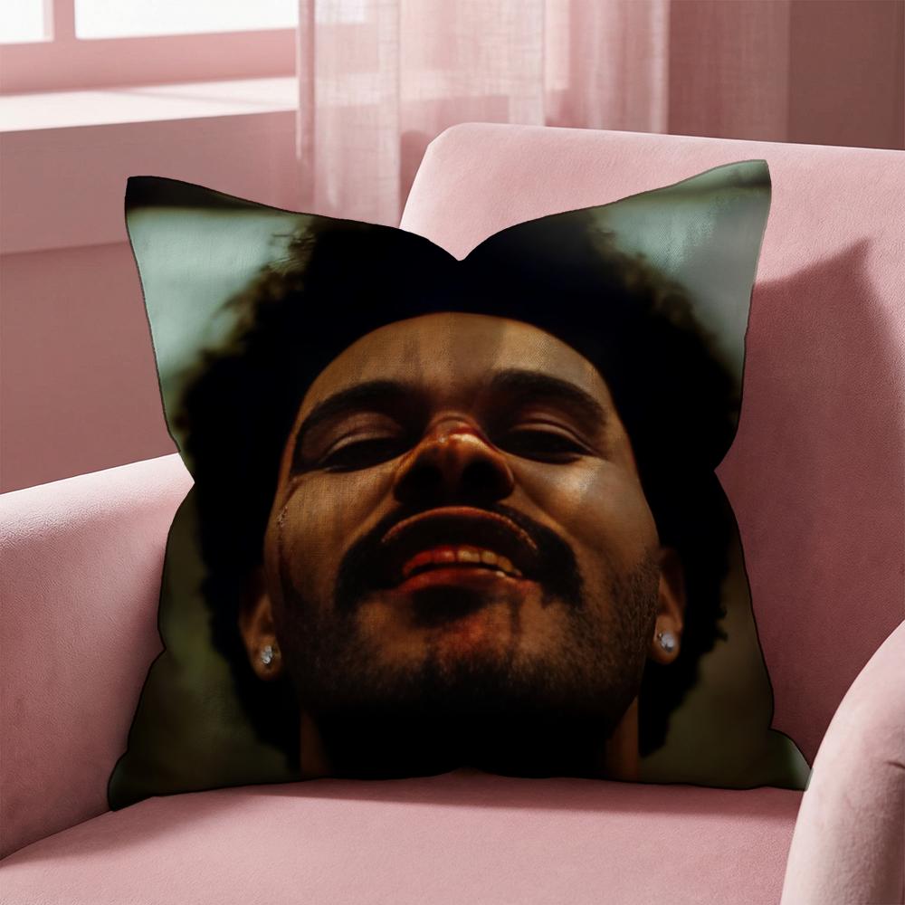 T-The Weeknd SINGER Kissenbezug Mehrzweck-Kissenbezug für Zuhause & Auto - Wendbar, Weich & Langlebig für den täglichen Gebrauch