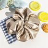 New Large-sized Fabric Hair Band and Hair AccessoryFeaturing Retro Floral and Diamond-encrusted Ponytail Hair Ties
