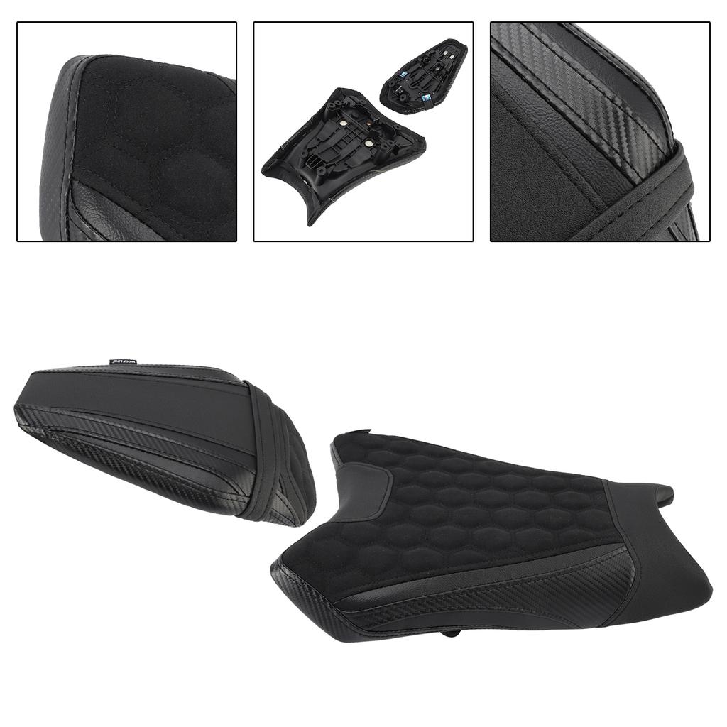 Front&Rear Raider Passenger Cushion Kit Black1 For   R1300Gs R 1300 Gs 24-25