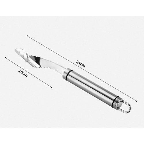 Jalapeno Pepper Corer - Core Decider To Peel or Slice Bell Banana or Chili Tops for Roasting Poppers In the Grill Smoker or Oven - Stainless Steel Kit