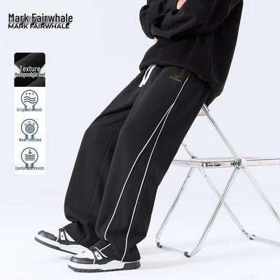 Mark Fairwhale Herren Herbst Gerade Bein Freizeithose