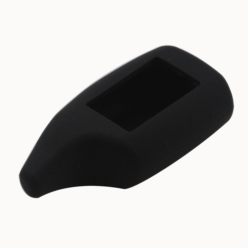 jingyuqin 4 Buttons Remote Silicone Case Two Way Car Alarm lcd 2015 Case Key Chain Cover For M5/6/9 Scher-khan Magicar 5