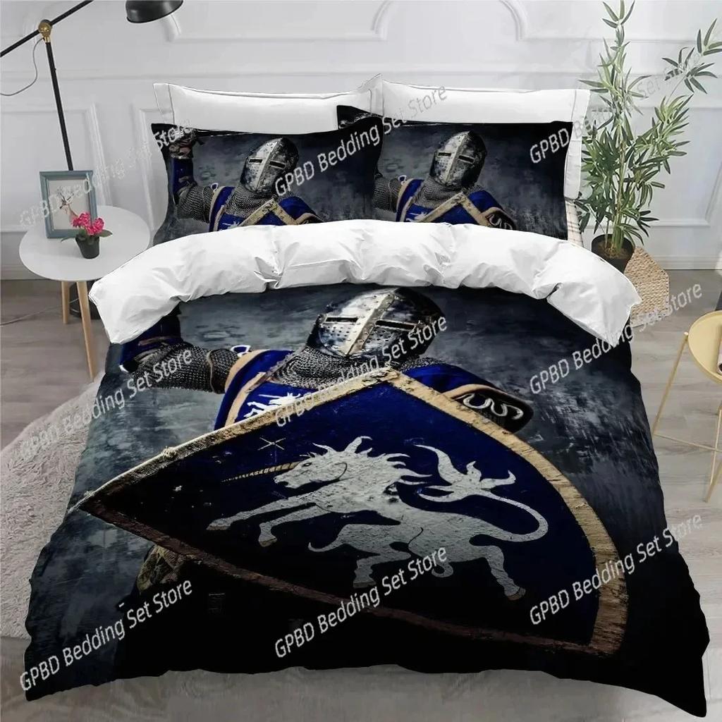Comforter 3D Print Holy Knights Bedding Set For Bedroom Soft Modern S Comefortable Kids And