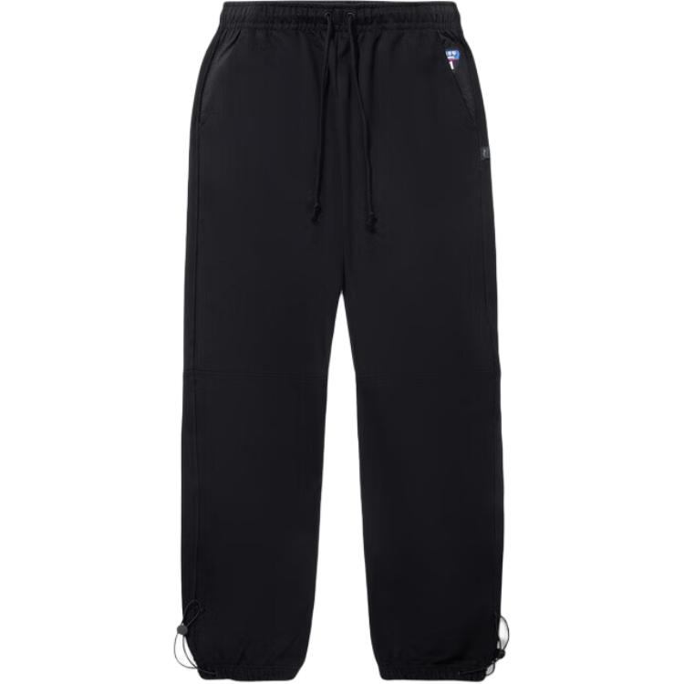 Li Ning Casual Pants Men s Black Moderate Cuffed Pants AKLVB99-1 L