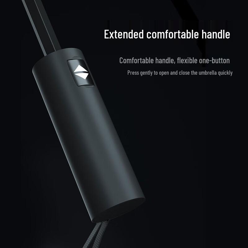 Hongye Extra-Large 12-Rib Automatic Windproof Folding Umbrella