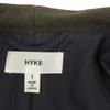 HYKE Women's Khaki Mini Shawl Collar Wool Chesterfield Coat Coat 1 khakiUsed