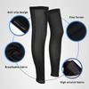Summer Comfortable Leg Guard Solid Color Breathable Ice Silk Leg Cover Fishing Leg Sleeve Anti-UV Cool Outdoor Sports Leggings