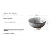 Diruien Ceramic Footed Rice and Soup Bowls