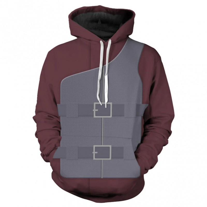 Anime Naruto Series 3D Printed Hooded Sweatshirt Young Men