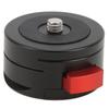Ball Head Quick Release Plate Clamp Round Quick Release Clamp with 1 4in Screw for Digital Camera