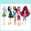 Elegante Monster High Puppe Harzmaterial Modische Spielzeugsammlung
