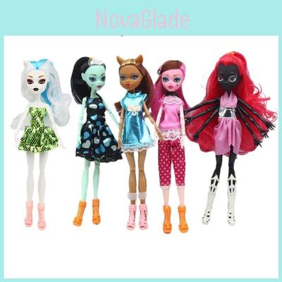 Elegant Monster High Doll Resin Material Fashionable Toy Collection