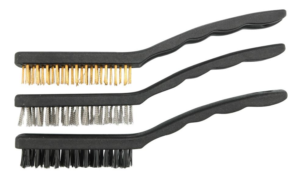 Brushes 3 Pieces 17Cm Copper Steel Nylon - W-06963