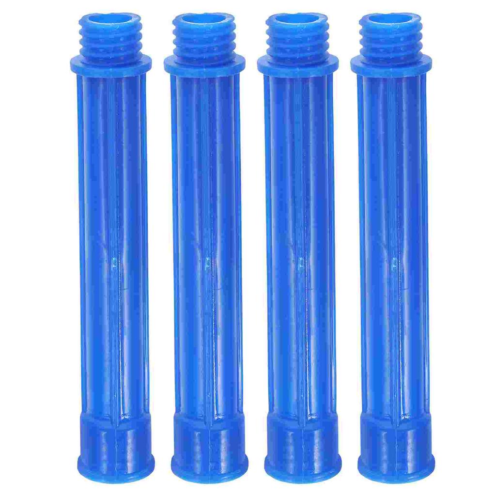 4 Pcs Extended Nozzle Adapter Plastic Screw On Tip Caulk Supply Hardware Caulking Tool Caulking Nozzle Part Caulk Extension Tube