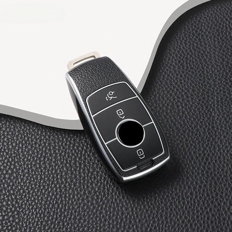 Tpu Car Remote Key Case Cover Shell Fob for Mercedes Benz A C E S G Class W177 W205 W213 X167 W222 CLA GLE GLB GLS AMG Maybach